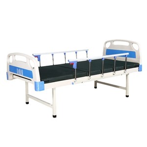 Manual Nursing <b>Bed</b> With <b>Side</b> <b>Rails</b> For Elderly And Patients Home Use Hospital <b>Bed</b> - Product Image 1
