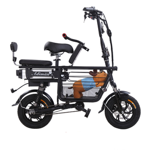 Mini pour bébé pick-up pour hommes et femmes pliant Double Lithium Scooters vélos électriques batterie amovible <span class=keywords><strong>avec</strong></span> siège enfant - Product Image 2