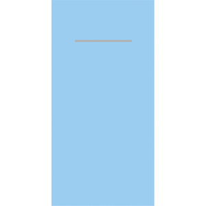 กระเป๋าผ้าเช็ดปากสีฟ้าอ่อน40x40ซม. 1/8พับทำจาก linclass - Product Image 3
