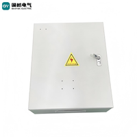 Boîtier de distribution extérieur monophasé 220V pour éclairage électrique, disjoncteur et fibre optique