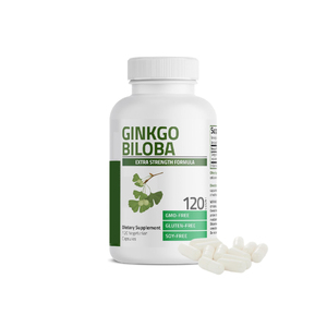 Brain Health Supplement Ginkgo Biloba Herbal Supplement for Brain Function & Memory Support 120 Vegetarian Ginkgo Leaf Capsules - Product Image 3