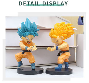 Usine vente directe 12 pièces/ensemble PVC à collectionner Goku Son Goku Gohan Vegeta Veget <span class=keywords><strong>Dragon</strong></span> Balls Z dessin animé Anime figurine - Product Image 5