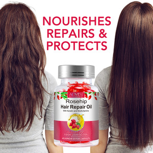 Cápsulas al por mayor Per Capelli Suplementos <span class=keywords><strong>Capilares</strong></span> Cápsulas de vitaminas para el cabello Aceite de reparación de rosa mosqueta Suplementos para el cabello - Product Image 3