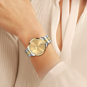 Pour LOBINNI 2013L <span class=keywords><strong>montre</strong></span> en or de luxe pour femmes nouvelle mode bande en acier inoxydable résistant à l'eau mouvement Miyota <span class=keywords><strong>2023</strong></span> - Product Image 3