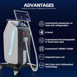 Appareil laser à diode Boslaser Ice Platinum 1000W 755/808/1064nm pour l'épilation, équipement de beauté, refroidissement par air/eau, pour professionnels - Product Image 2