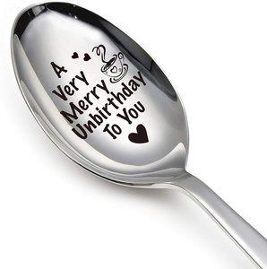 Cucchiaio in Acciaio Inossidabile con Incisione Personalizzata per Nonni, Babysitter, San Valentino - Product Image 2