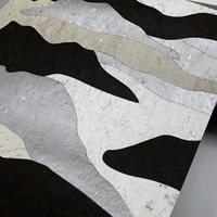 Fabricante de Papel Tapiz Natural en China, Material Ecológico y Sostenible, Revestimiento de Pared de Corcho 3D para Diseño de Interiores de Proyectos