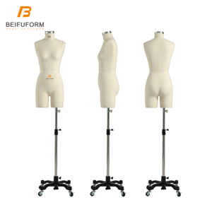 BEIFUFORM 재봉 재단사의 마네킹 여성 반신 다리를위한 더미 옷 몸통 마네킹을위한 드레이핑 마네킹 - Product Image 3
