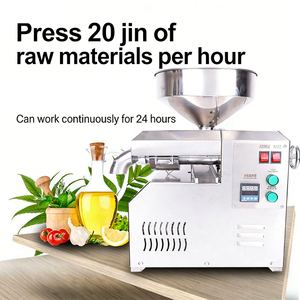 Presse à huile à froid et à chaud avec interrupteur à un bouton - Pour sésame et tournesol, idéale pour les pâtisseries italiennes - Product Image 5