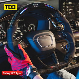 Volante Deportivo TDD de Fibra de Carbono con LED para Audi A3 A4 A5 S3 S4 RS3 RS4 B8 B9 8V 8W Personalizado - Product Image 2