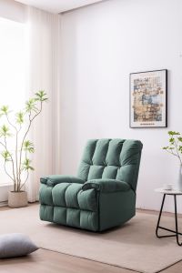Vente directe usine – Fauteuil inclinable électrique moderne et extensible, confortable, en tissu, pour salon - Product Image 4