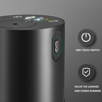 Difusor de Aceites Esenciales Portátil Recargable por USB, Mini Difusor Eléctrico Inalámbrico de Plástico sin Agua para el Hogar y el Automóvil
