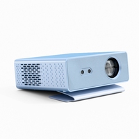 Mini projecteur portable 720P à succès avec batterie intégrée 12000 mAh, Android 14, 5500 lumens et support avancé