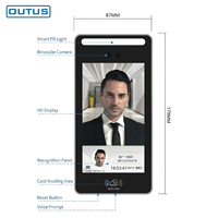 Système de contrôle d'accès par reconnaissance faciale OUTUS, déverrouillage par carte RFID et empreinte digitale, terminal de sécurité pour porte
