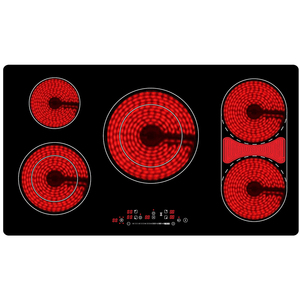 Mejor venta personalizado 100V-240V aparato incorporado cuatro 5 quemadores Vitro vitrocerámica - Product Image 3