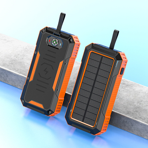 Banco de Energía Solar OEM de 30000 mAh con Carga Rápida, Resistente al Agua, con Carga Inalámbrica y 2 Linternas LED, Cargador Solar para Teléfono - Product Image 4