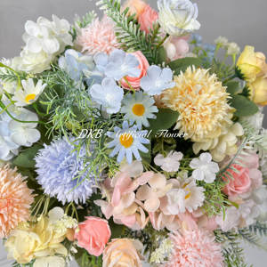 Centres de table de mariage Real Touch boules de fleurs artificielles mélange élégant boule de fleurs de mariage coloré - Product Image 5