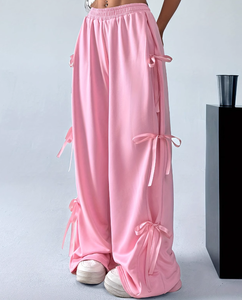<span class=keywords><strong>Pantalon</strong></span> cargo ample à taille haute et à jambes larges à imprimé léopard pour femmes, tendance streetwear - Product Image 3