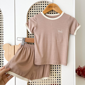 Conjunto de Ropa para Bebé Directo de Fábrica, Pijamas de Algodón Suave para Recién Nacidos y Niños Pequeños - Product Image 1