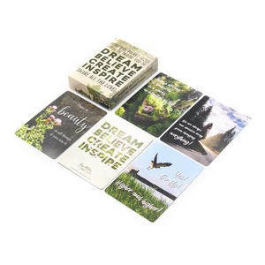 Tarjetas <span class=keywords><strong>de</strong></span> Tarot Personalizadas con Impresión a Medida, Papel <span class=keywords><strong>de</strong></span> Arte <span class=keywords><strong>de</strong></span> 350 g/m², con Afirmaciones Positivas, <span class=keywords><strong>para</strong></span> Autodescubrimiento y Lectura <span class=keywords><strong>de</strong></span> Oráculos - Product Image 6
