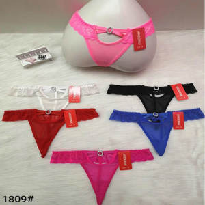 0.54 Dollar <strong>Model</strong> LFK033 Women Lace Panties Stretch T-back Low Rise Hipster Underwear Thongs <strong>G</strong> <strong>String</strong> - Product Image 3