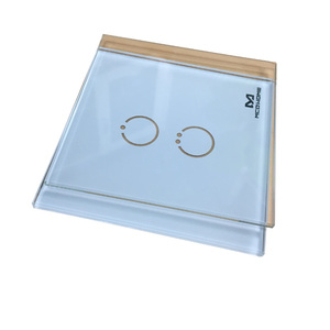 Panneau de commande intelligent en verre trempé ultra-blanc <span class=keywords><strong>Mareal</strong></span> QIYI, traitement personnalisé, étanche IP65, usage industriel, maison intelligente, hôtel - Product Image 1