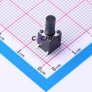 K2-6645SP-V4SC-04 Tactile Switch SMD-4P,6x6mm Switch 2.5N Vertical Mount 6mm 6mm - Product Image 1