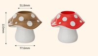 Accessoires de bureau de Ningbo, directement de l'usine, organiseur de rangement pour fournitures de bureau, porte-stylos et crayons en forme de champignon.