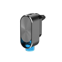 Diffuseur d'arômes intelligent et portable pour voiture, rechargeable, sans eau, pour huiles essentielles, avec clip de ventilation