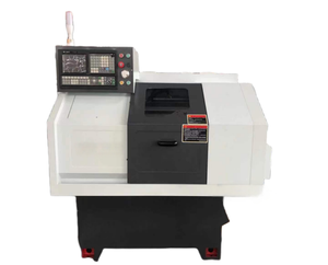 Automatic Mini <strong>CNC</strong> <strong>Lathe</strong> CK0640 Four Station Chuck for Light Duty Metalworking - Product Image 3