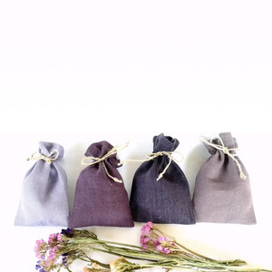 Sacs cadeaux de faveurs en toile de jute personnalisés bijoux sachets de fête pour douche de mariage et baptême sacs de demoiselle d'honneur ensemble de petits sacs de bonbons - Product Image 4