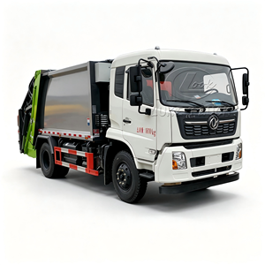 Camión Compactador de Residuos Dongfeng Kinland de 12m3, Camión de Basura Sellado y Comprimido de 12 Toneladas para Gestión de Residuos Sanitarios Urbanos - Product Image 1