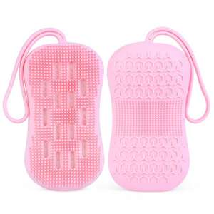 New Style Silicone Bath <b>Body</b> Brush with Pothook <b>Scrub</b> and Wash Toilet Soap Brush - Product Image 3