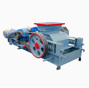 Nueva máquina trituradora de rollo de CONTADOR DE DOBLE dentado, Mini trituradora de piedra, Motor de rodamiento, Motor PLC para aplicaciones de trituración minera - Product Image 2