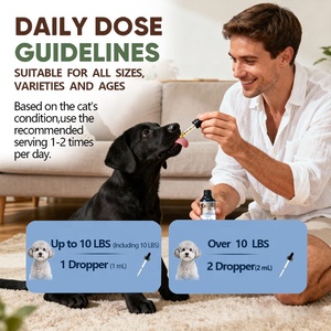 Biologische Probiotica Druppels voor Honden en Katten Gezondheidssupplement Darmgezondheid Immuunsysteem voor Huisdieren Rundvlees Smaak Vloeibaar - Product Image 5