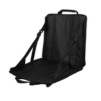 Dossier rembourré de coussin de siège de stade en polyester léger portable pour les événements sportifs et les concerts en plein air