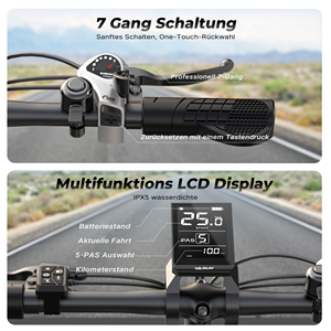 Eu In-stock 20" Fat Tire Foldable Bike 750w 48v 13ah 120km Range Dual Suspension 7-speed Mountain Trips S20-1plus Bike - Product Image 3
