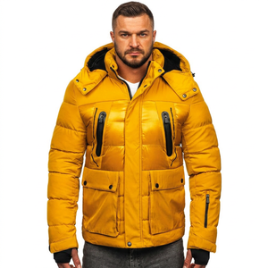 Recién llegado, chaquetas acolchadas de temporada de invierno, OEM, hechas a medida, de alta demanda, con logotipo personalizado, chaqueta acolchada para hombre, ligera, personalizada - Product Image 1