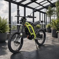 Moto tout-terrain électrique ZONSEN EX2 Multi Link Airbag Suspension 72V 4000W 74V 32Ah Batterie Moto tout-terrain pour adultes