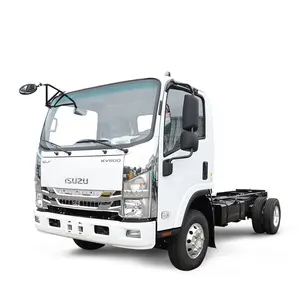 Qingling brand new isuzu cabin chassis truck elf 150hp cargo trucks for sale 4jz1 diesel engine