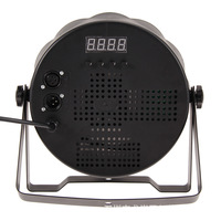 Projecteur de scène LED Par 64 plat DMX RGBW 54x3W à vente chaude, éclairage de scène, projecteur de scène Par, focalisation, émission de couleur UV, puissance 3W