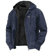 Nouvelle veste bomber pour homme, très vendue, à capuche, réversible, séchage rapide, écologique, avec fermeture éclair et logo sur le devant