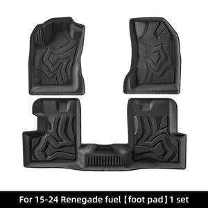 Nissan 15-24 <span class=keywords><strong>Jeep</strong></span> Liberty <span class=keywords><strong>Renegade</strong></span> impermeabili in pelle e PVC <span class=keywords><strong>tappetini</strong></span> per bagagliaio TPE completamente rispettosi dell'ambiente - Product Image 5