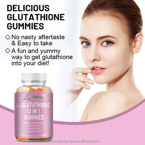 Fabrikant Groothandel OEM Private Label Biologische <span class=keywords><strong>L</strong></span>-glutathion Collageen Huidverlichtende Verhelderende Glutathionen 13-in-1 Gummies - Product Image 4