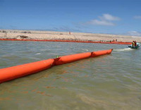 Bâche en PVC imperméable, barrière flottante gonflable anti-déversement d'hydrocarbures, 750 GSM, protection contre les inondations, usage commercial et industriel