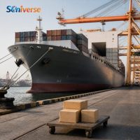 Transitaire cosmétiques États-Unis Transport aérien Fret maritime Dédouanement DDP Fournitures de beauté Livraison porte-à-porte Service logistique