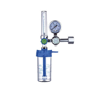 Inhalador de Oxígeno Tipo Boya DY A01 con Medidor de Flujo Ajustable, Dispositivo Médico de Cobre y Plástico Azul, Ningbo, Zhejiang - Product Image 2