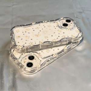 Coque de style coréen INS à motif floral blanc, compatible avec iPhone 17 Pro Max, pour Apple 16, 15 nouvelle version, 14/13, pour femmes - Product Image 6