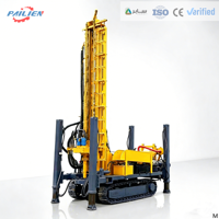 Vente directe usine : Foreuse pneumatique sur chenilles pour puits profonds, profondeurs 100m, 150m, 260m, pour puits d'eau, machine de forage hydraulique