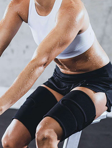 Nouveau tissu réglable corps exercice Wrap argent ion matériel jambe orthèse <span class=keywords><strong>cuisse</strong></span> tondeuses perdre de la graisse réduire la <span class=keywords><strong>Cellulite</strong></span> améliorer la transpiration - Product Image 5